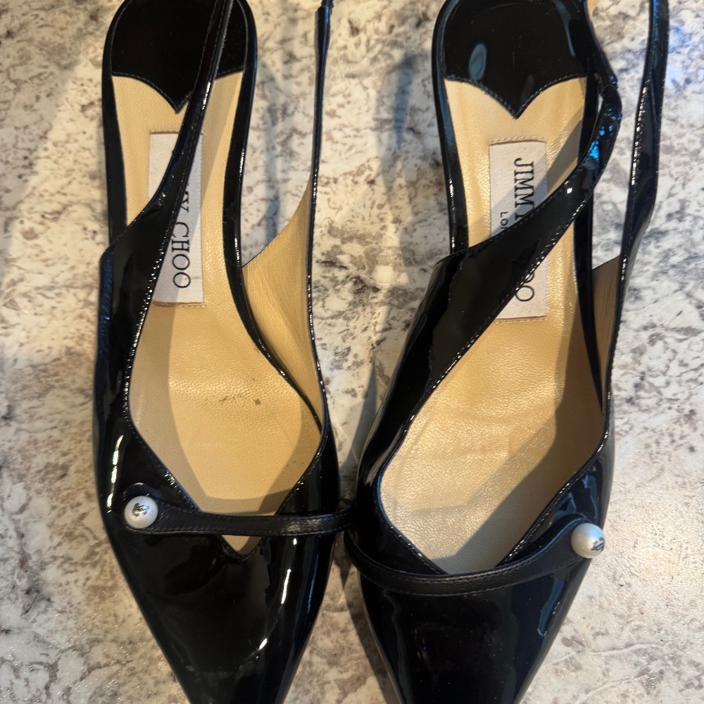 Jimmy kitten heels